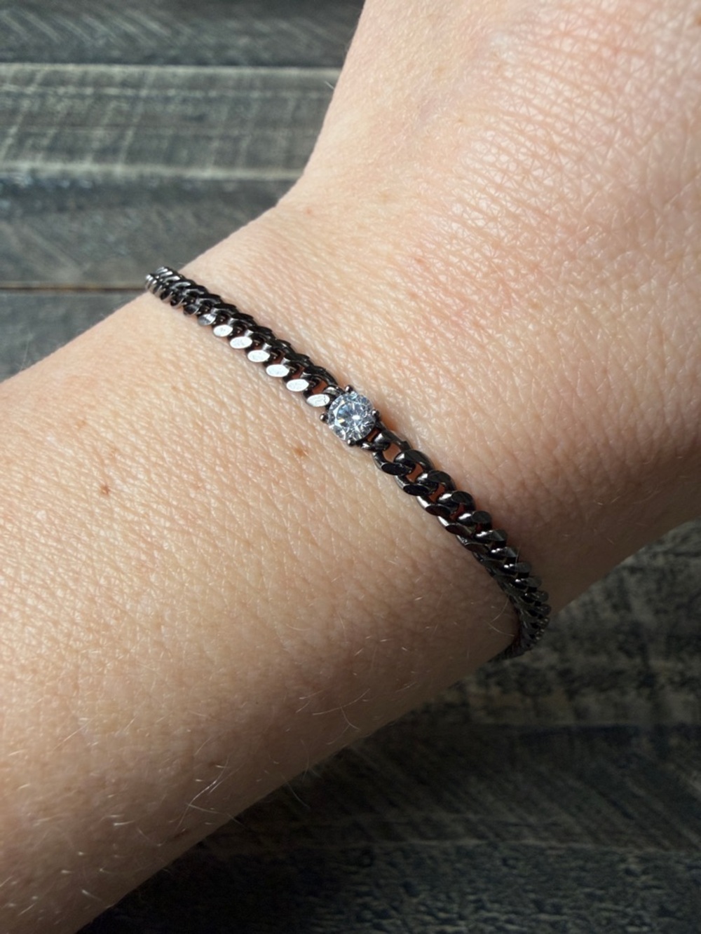 Tai Jewelry Solo CZ Modernity Bracelet